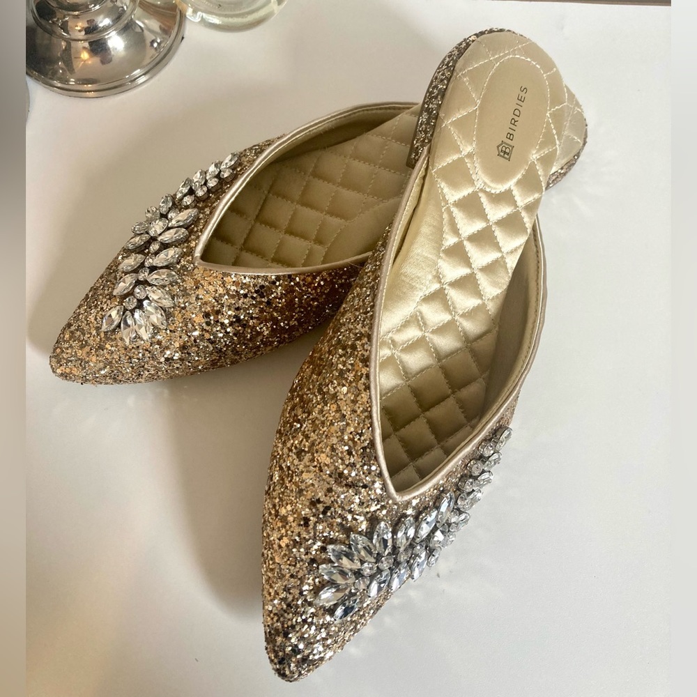 Birdies Swan Mule/Slide Sz 10